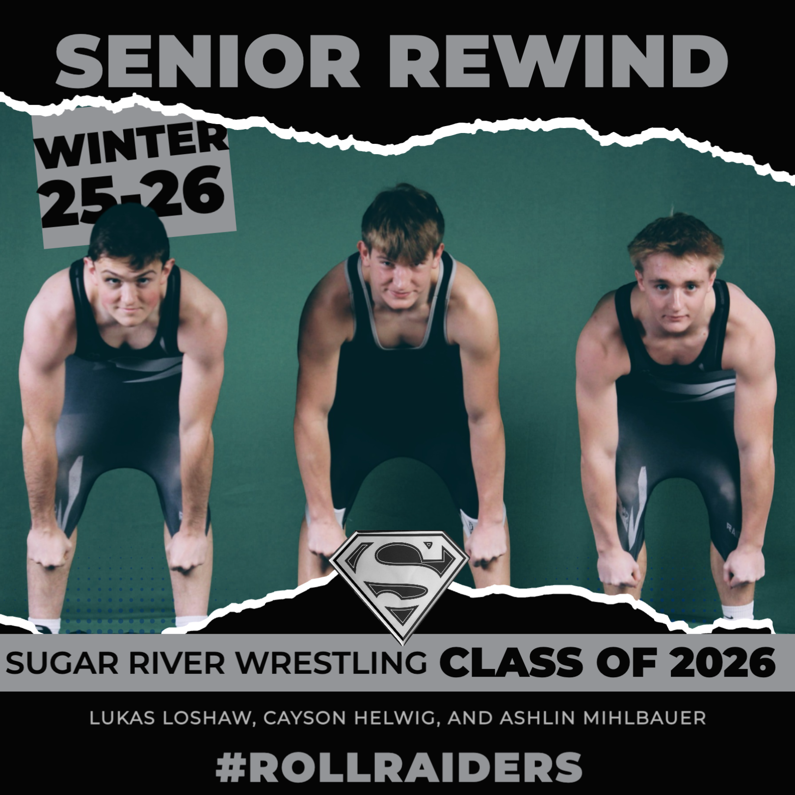 senior wrestlers group of 3 for 2025-26